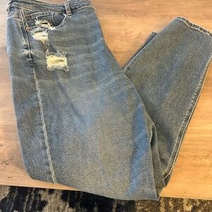 ae mom jeans size 20